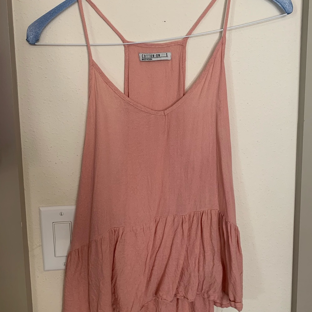 Cotton On light pink tank